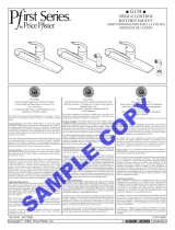 Pfister G134-1444 Manuel utilisateur