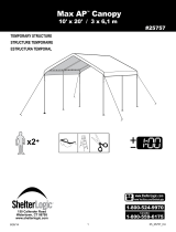 ShelterLogic 25757 Guide d'installation
