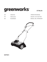 Greenworks DT40L00 Manuel utilisateur