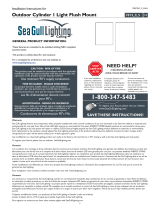 Sea gull lighting 7813897S Guide d'installation