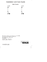 Kohler 11660-CP Guide d'installation