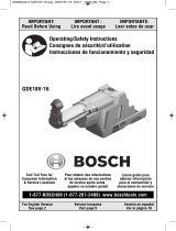Bosch GDE18V-16 Mode d'emploi