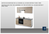 Castorama Cuisine toute équipée All in Basic Assembly Instructions