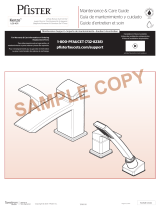 Pfister LG6-4D1K Manuel utilisateur