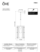 OVE Decors PE-FIN109-BLKHE Guide d'installation