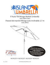 Island Umbrella NU5433TC Manuel utilisateur