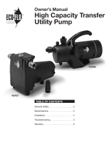 Eco Flo PUP60 Le manuel du propriétaire