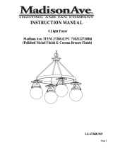 Good Lumens by Madison Avenue 27204 Guide d'installation