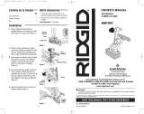 RIDGID AM1001 Mode d'emploi