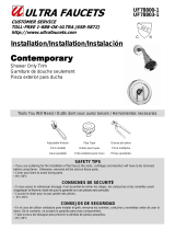 Ultra Faucets 15700875 Guide d'installation
