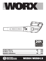 Worx WG584 Le manuel du propriétaire