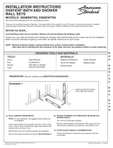 American Standard 2968SWT60.368 Guide d'installation