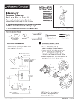 American Standard TU018502.278 Guide d'installation