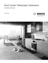 Bosch HCIEXT5UC Guide d'installation