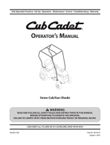 Cub Cadet 19A30022100 Manuel utilisateur