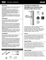 Vigo VG01009BNK1 Guide d'installation