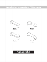 Hansgrohe 14413821 Mode d'emploi