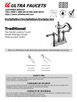 Ultra Faucets 15710452 Guide d'installation