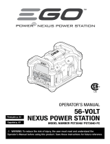 EGO Nexus PST3040-FC Manuel utilisateur