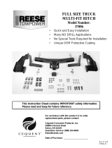 Reese Towpower 37096 Guide d'installation