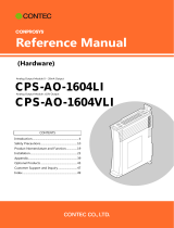 Contec CPS-AO-1604VLI Guide de référence