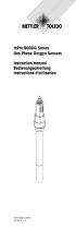 Mettler Toledo InPro6000G Series Gas Phase Oxygen Sensors Mode d'emploi