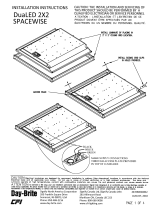 Day-Brite CFI DuaLED 2x2 Spacewise Install Instructions