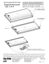 Day-Brite CFI DuaLED Recessed LED 2x4 Install Instructions