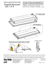 Day-Brite CFI DuaLED Recessed LED 1x4 Install Instructions