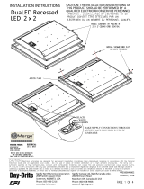 Day-Brite CFI DuaLED Recessed Install Instructions