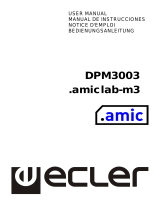 Ecler DPM3003 Manuel utilisateur