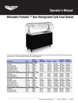 Vollrath Affordable Portable ™ Non-Refrigerated Cold Food Station Manuel utilisateur