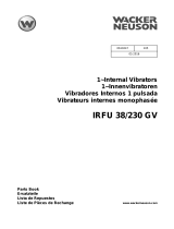Wacker Neuson IRFU38/230/5GV Parts Manual