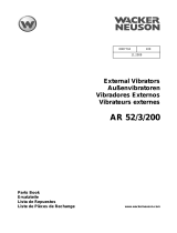 Wacker Neuson AR 52/3/200 Parts Manual