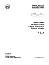 Wacker Neuson P31A Parts Manual