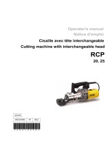 Wacker Neuson RCP-20/120 Manuel utilisateur