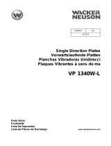 Wacker Neuson VP1340W-L Parts Manual