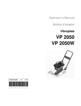 Wacker Neuson VP2050W Manuel utilisateur