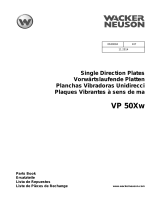 Wacker Neuson VP50Xw Parts Manual