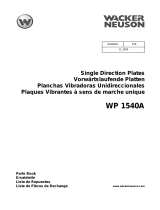 Wacker Neuson WP1540A Parts Manual