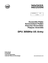 Wacker Neuson DPU 3050Hw US Army Parts Manual