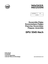 Wacker Neuson DPU5545Hech Parts Manual