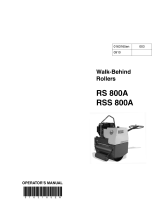 Wacker Neuson RSS800A Manuel utilisateur