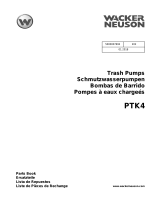 Wacker Neuson PTK4 Parts Manual