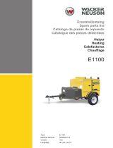 Wacker Neuson E1100 Parts Manual