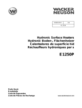 Wacker Neuson E1250P Parts Manual