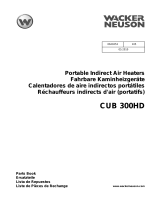 Wacker Neuson CUB300HD Parts Manual