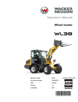 Wacker Neuson WL38 Manuel utilisateur