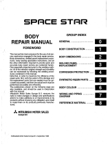 Mitsubishi Space Star 1999 Body Repair Manual