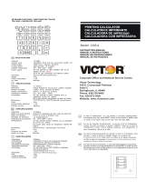 Victor 1205-4 Le manuel du propriétaire